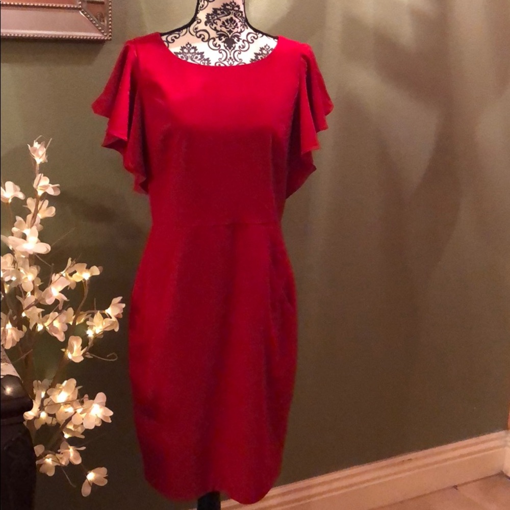 Red dress